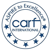 Carf international badge