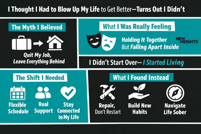 I Thought I Had to Blow Up My Life to Get Better, Turns Out I Didn’t